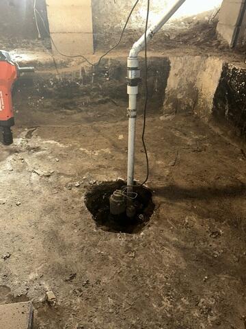 Outdated Sump Pump