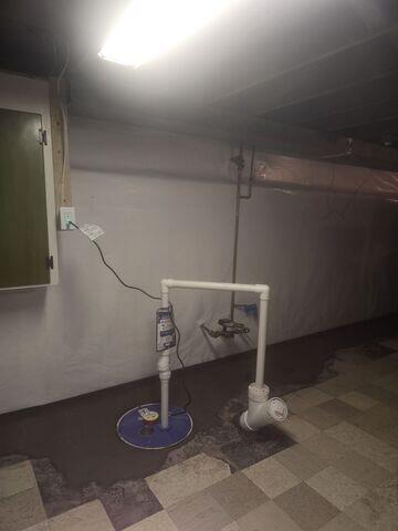 Sump Pump Added