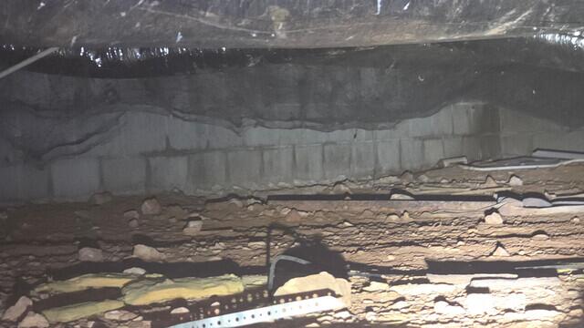 Crawl Space Before Project