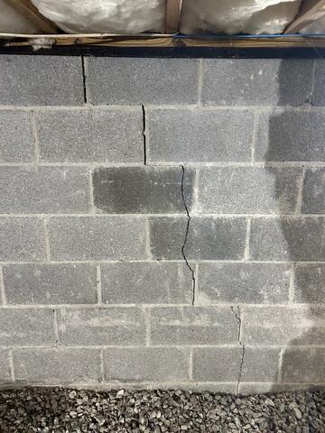 Stair-Stepping Crack