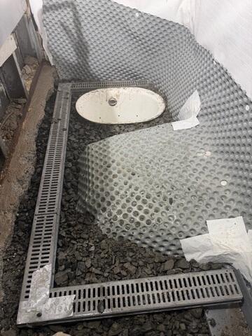 Installing TrenchDrain