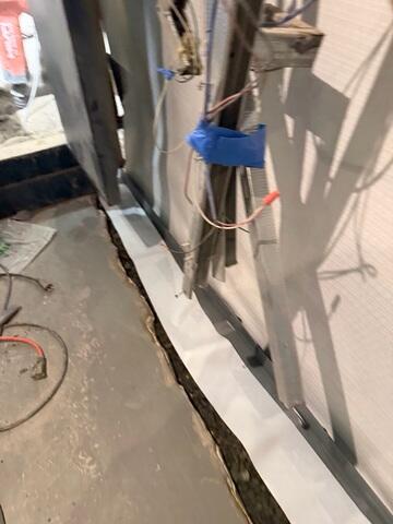 Installing WaterGuard Drainage System