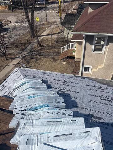 Time to install the moisture barrier