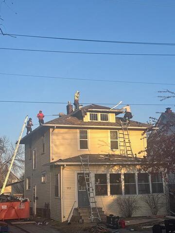 Initializing the roof installation