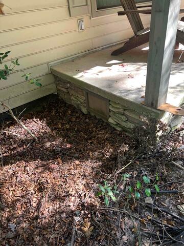 The Slant in the Porch Tells the Story