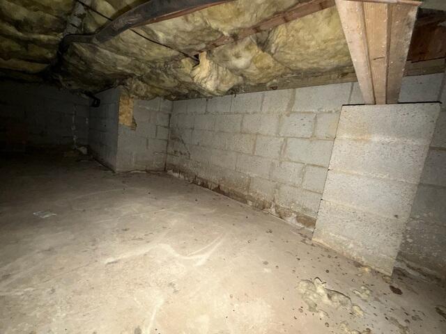 Damp Crawl Space
