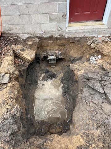 Helical Pier Installation