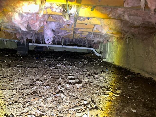 Wet Crawl Space