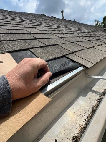 Storm Damage Roof Repair in McKinney TX - Missing Shingles