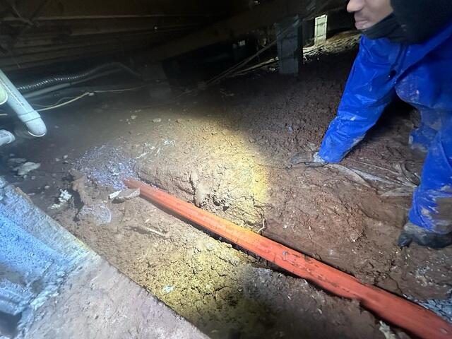 Crawl Space Drainage System