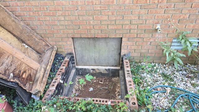 Crawl Space Entrance