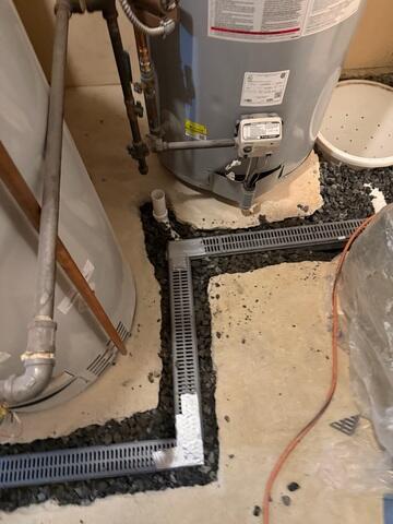 Installing TrenchDrain