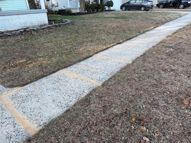 Finished Sidewalk