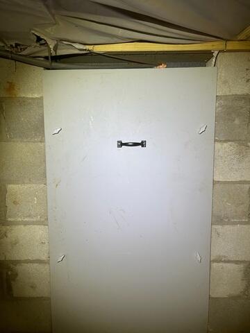 New EverLast Crawl Space Door