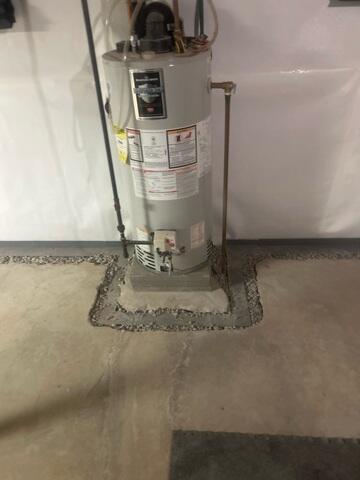 Interior basement drainage solutions