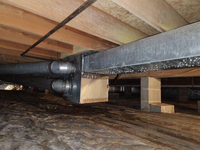 Moisture in a Crawlspace