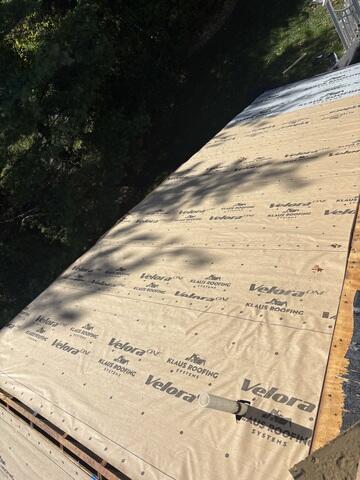 Underlayment Is Completed