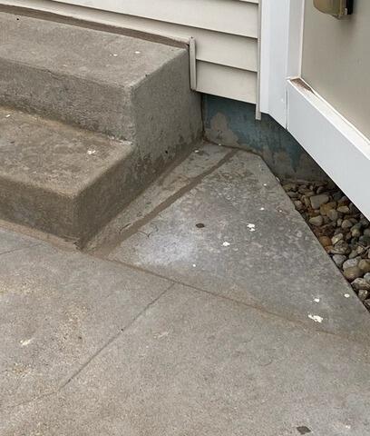 Repaired Concrete