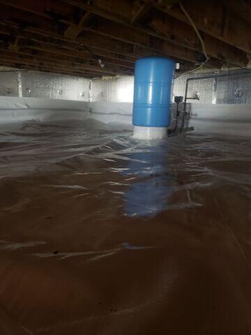 SilverGlo, CleanSpace & RimTight Installation with Drainage Matting