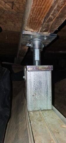 SmartJack Installed Under Subfloor.