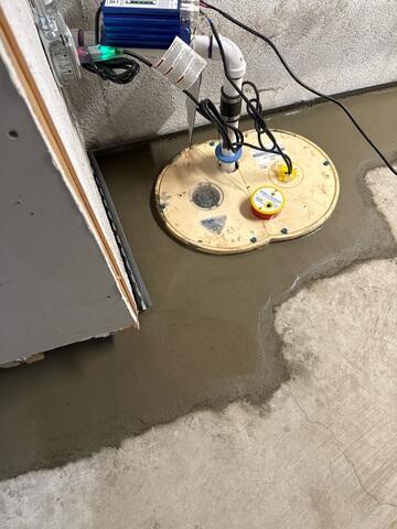 Interior Drainage System and SuperSump® Pump System Waterproof Canton, MI Basement