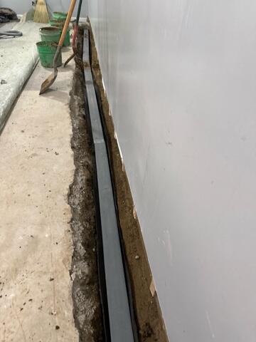 Interior Drainage System Installed in Canton, MI Basement