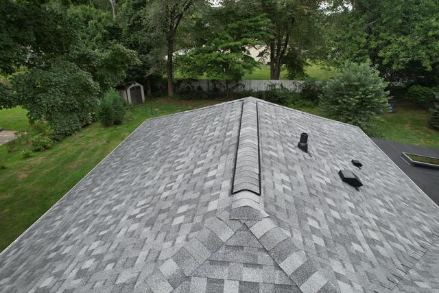 Ridge Vent Is Installed