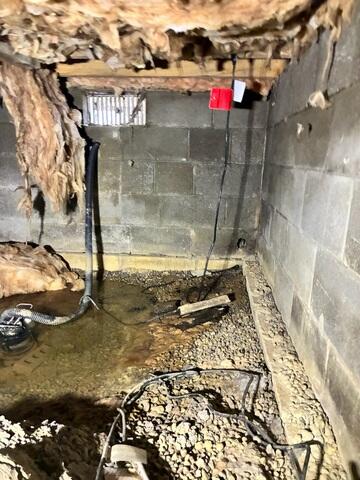 Sump Pump Under Water