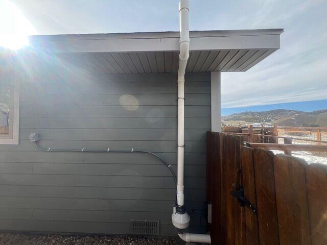 Exterior 3 in Pvc Piping