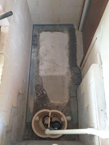 During Installation - WaterGuard & SuperSump