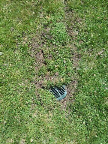 Buried Discharge Connected to Bubbler Pot