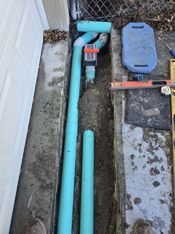 Installing Channel Drain