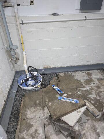 Sump Pump Installation