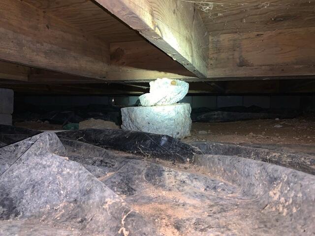 Makeshift Floor Support