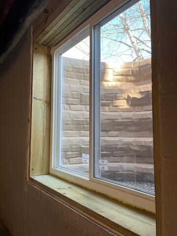 Clean, Secure Window Opening