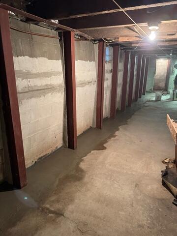 Wall Stabilization System Installed