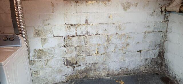 Severely Damaged Basement Walls