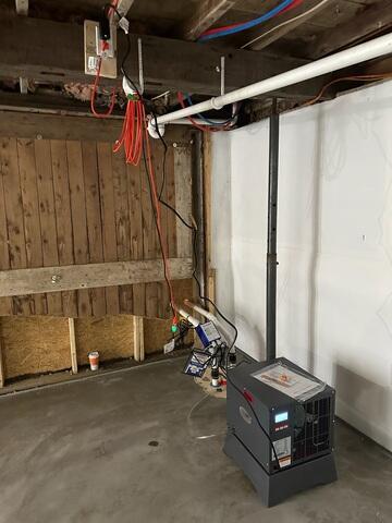 New Sump Pump Installation