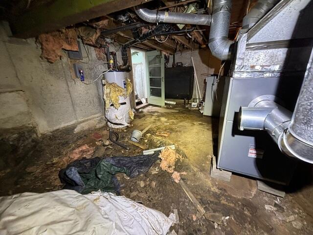 Damp Crawl Space