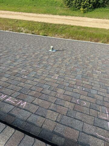 Marking the hail strikes