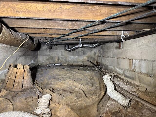 Crawl Space Before