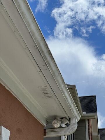 Checking the stability of the gutters