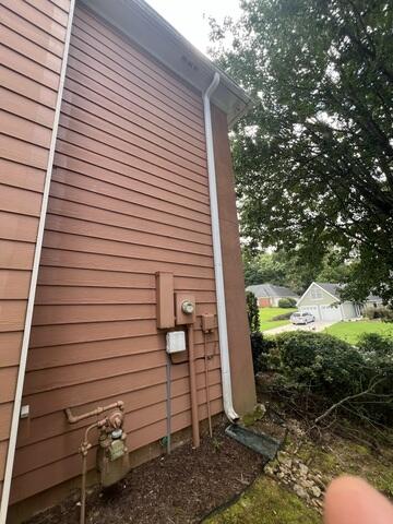 No downspout extension