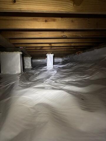 Wrap The Piers and Reduce Condensation