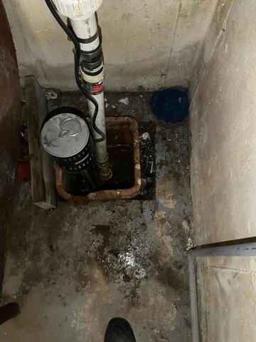 Broken Sump Pump