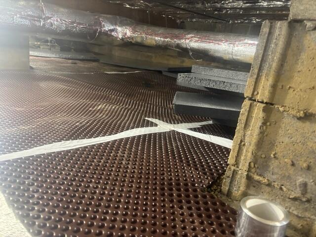 Drainage Matting Installation