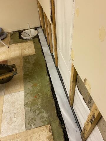 Sump Pump Installation