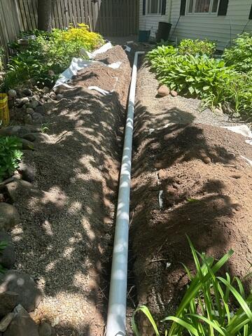 Discharge Line Installation