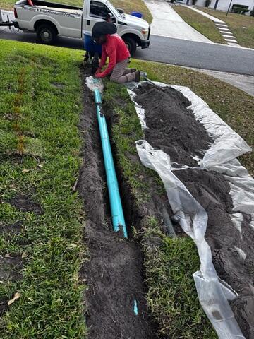 Drainage Pipe and Relief Drain Installation
