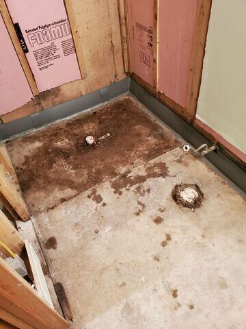 During DryTrak Installation